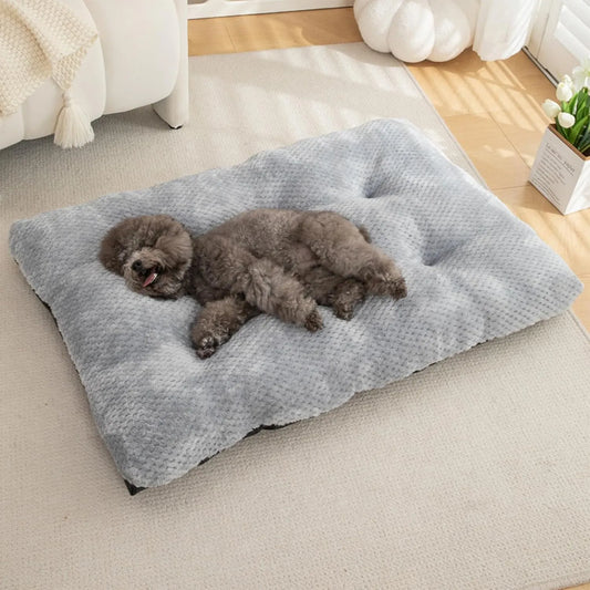 Calming Plush Haven Luxe Pet Bed